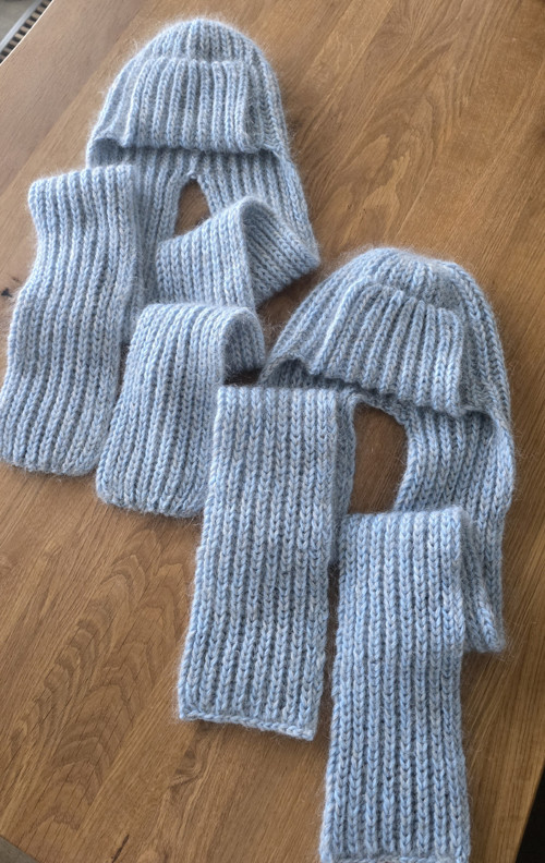Prémiová mohérová čepice – extra teplá. — foto 4