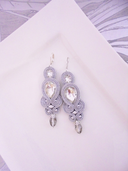Soutache náušnice — foto 3