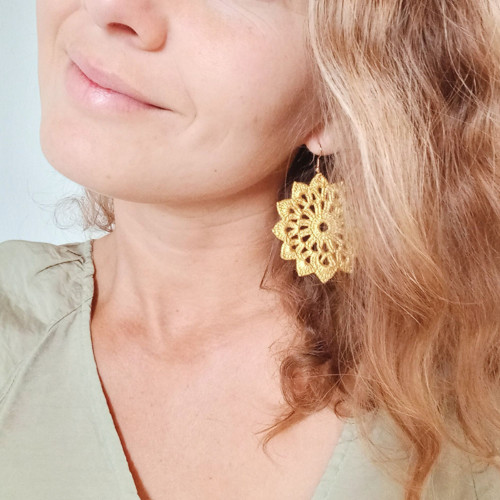 Náušnice Mandaly — foto 5