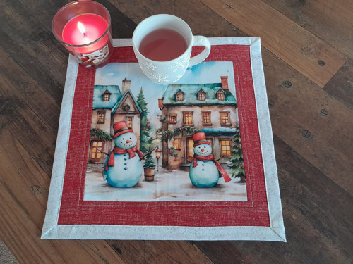 !Sleva! Ubrus, dečka....sněhuláci — foto 2