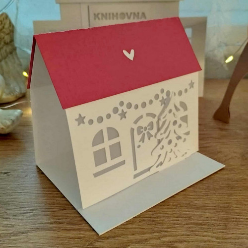 Vánoční chaloupka na LED svíčku 2 — foto 3