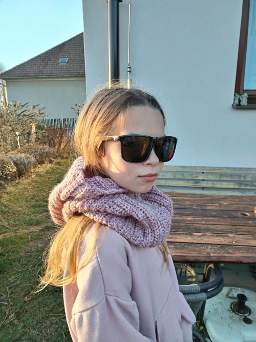 Háčkovaná kukla / kapuca — foto 3