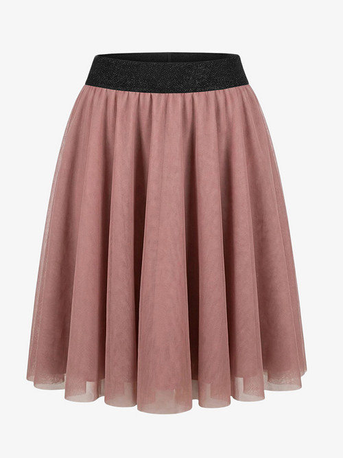 Tylová sukně TUTU - old rose — foto 4