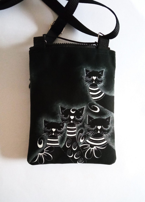 Crossbody s kapsou-*KOČIČKY* — foto 3
