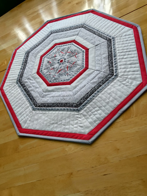 Vánoční dečka, ubrus - patchwork — foto 2