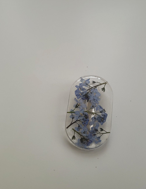 Sponka do vlasů: Plná pomněnek — foto 2