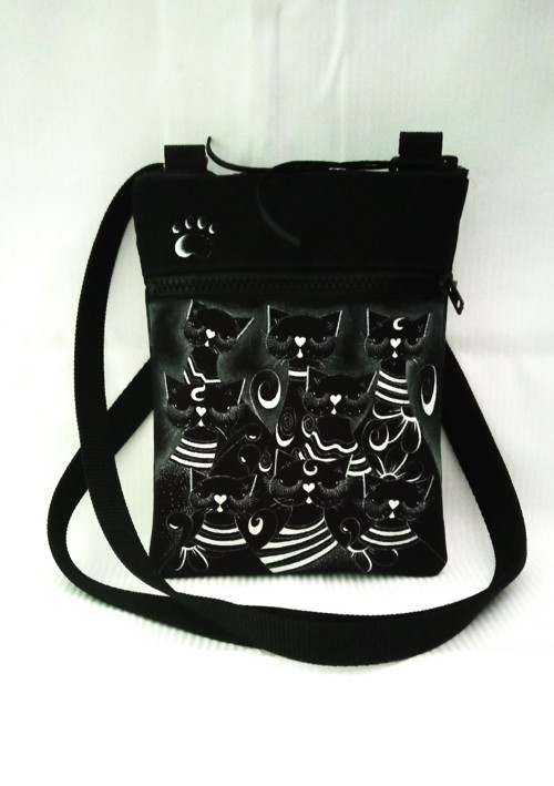 Crossbody s kapsou-*KOČIČKY* — foto 4