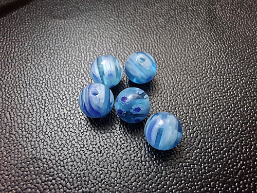 Korálky Millefiori 8mm 5Ks — foto 2