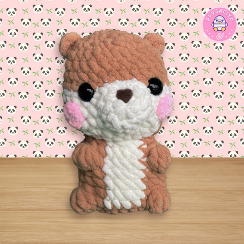 VYDRA - roztomilá handmade 19 cm — foto 4