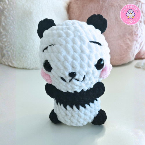 PANDA - roztomilá handmade 19 cm — foto 3