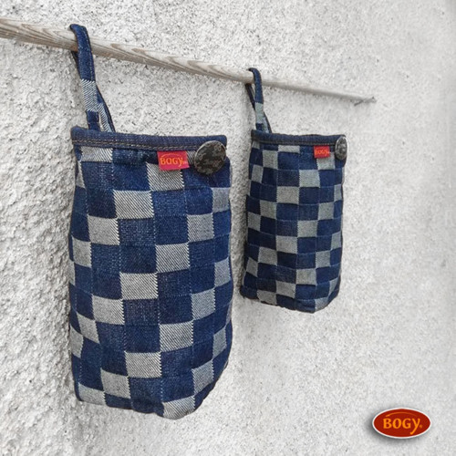 Mini riflový košík, organizér - kostička — foto 2