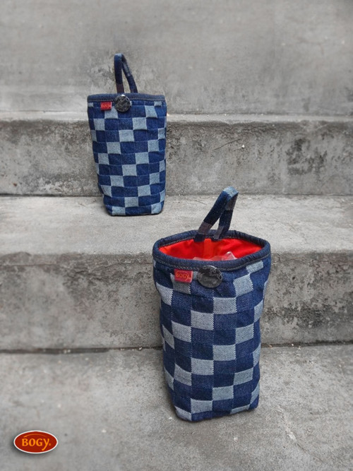 Mini riflový košík, organizér - kostička — foto 3