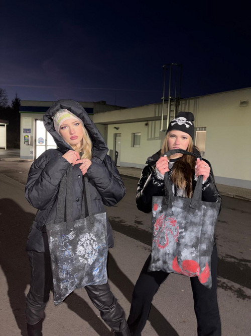 Taška s potiskem - punk — foto 2