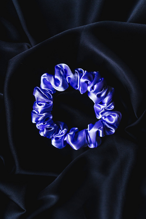 Mini Hedvábná scrunchie "LOLA" — foto 2