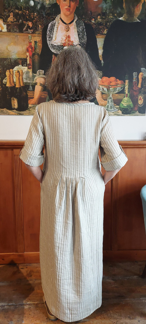 Lněné šaty Yvette — foto 4