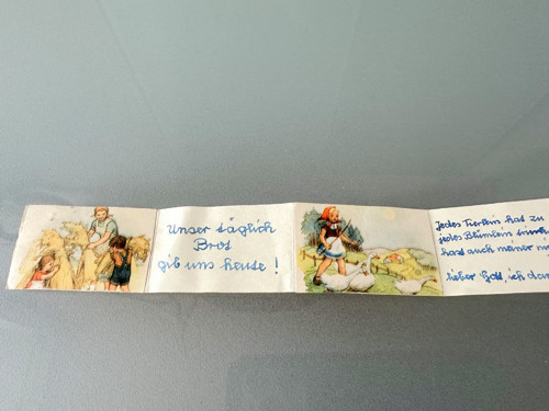 Vintage leporelo Erntedank, hand made — foto 4
