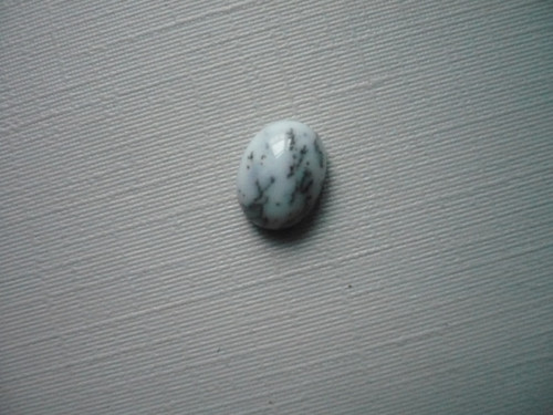 Kabošon - dendritický opál 9 mm, č.24Ef — foto 2