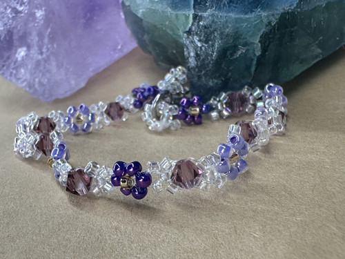 Květinový náramek Amethyst — foto 4