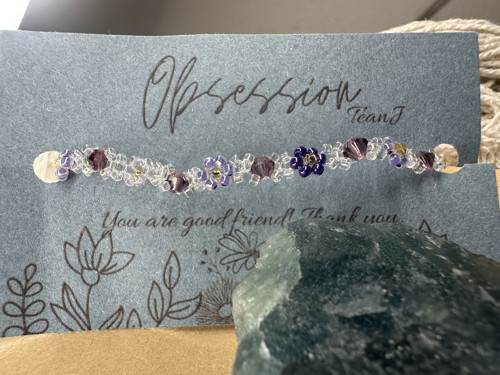 Květinový náramek Amethyst — foto 2