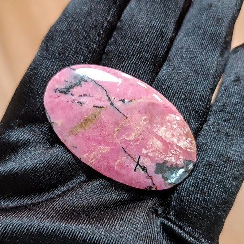 Rodonit/Rhodonite, ID 5331, 46x26 mm — foto 3
