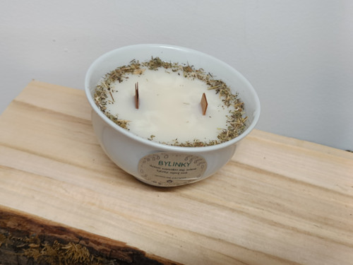Svíčka Bylinky - 190g — foto 2