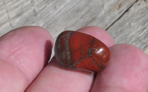 Heliotrop s pyritem (16 mm) V1578 — foto 4