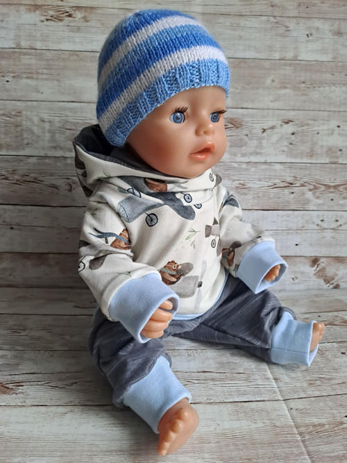 Baby Born 43 cm - Letadlový set — foto 2
