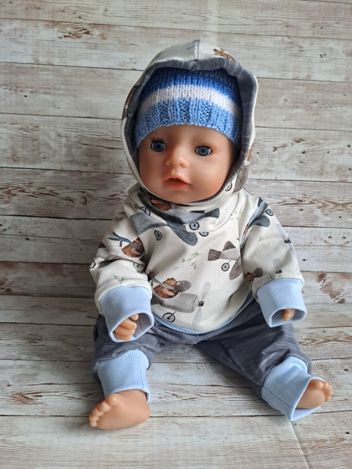 Baby Born 43 cm - Letadlový set — foto 4