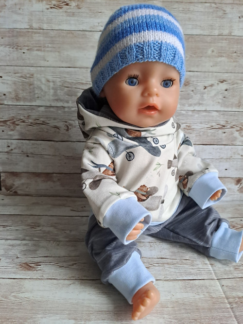 Baby Born 43 cm - Letadlový set — foto 3
