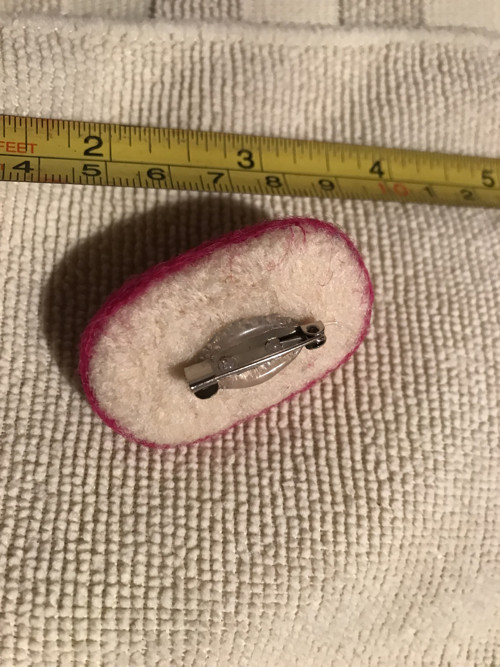 Jahody a kiwi plstění brož — foto 2