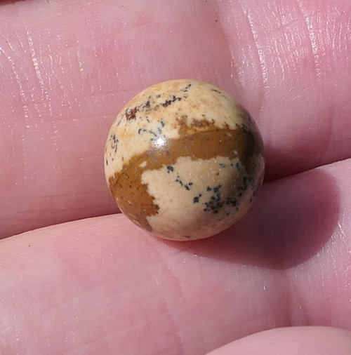 Kulička 10 mm - jaspis obrázkový V1585 — foto 2
