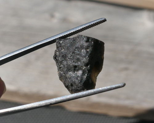 Tektit, meteorit (16 mm) V1611 — foto 4