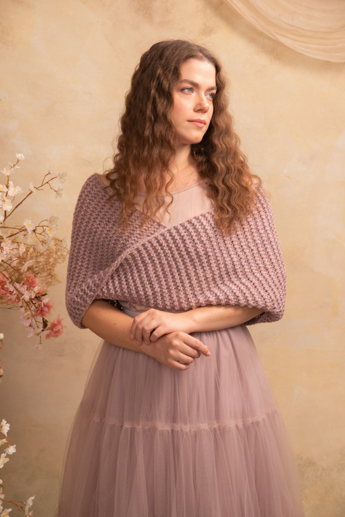 Hrubší pléd „White Whisper“ — foto 2