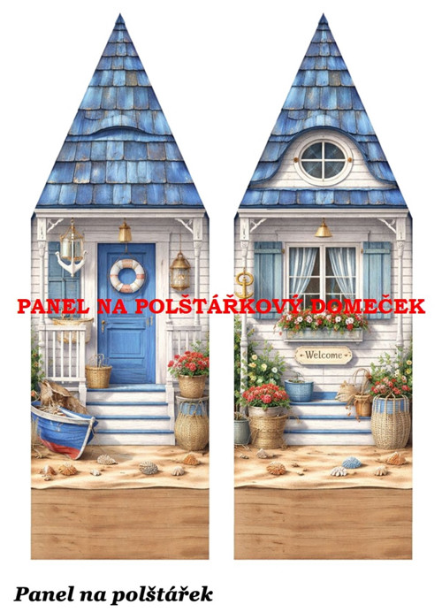 Bavlněný panel 48,5x67 cm — foto 2