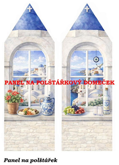 Bavlněný panel 48,5x67 cm — foto 2