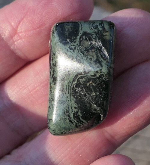 Jaspis kambaba - Nebula stone V1678 — foto 2