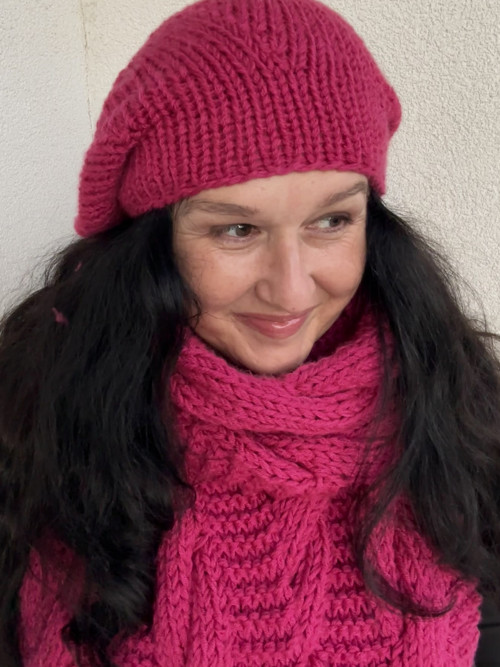 Baret fuchsiový — foto 4