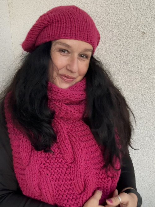 Baret fuchsiový — foto 5