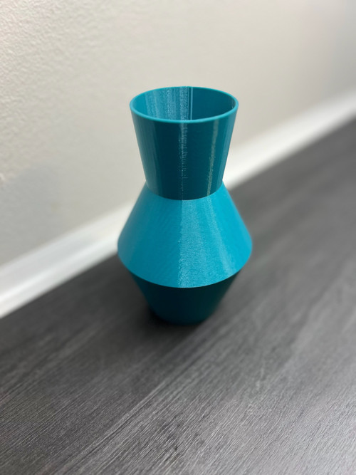 Designová váza - Modrá — foto 2
