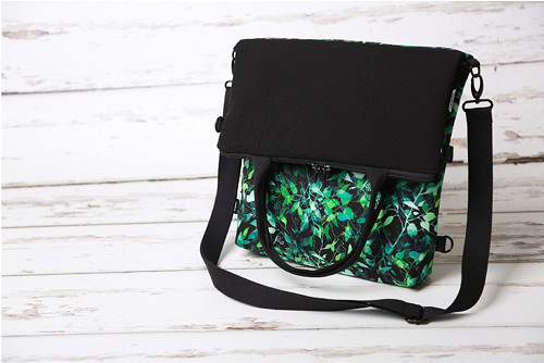 Kabelkobatoh softshell - zelené listí — foto 4