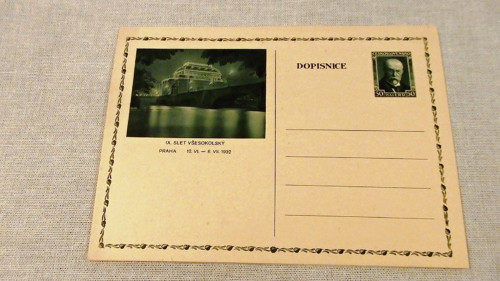Dopisnice : IX. slet - Praha 1932 č. 4 — foto 2