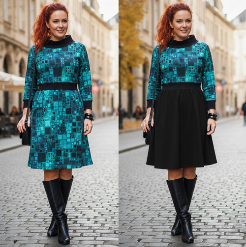 Mikinové šaty — foto 4