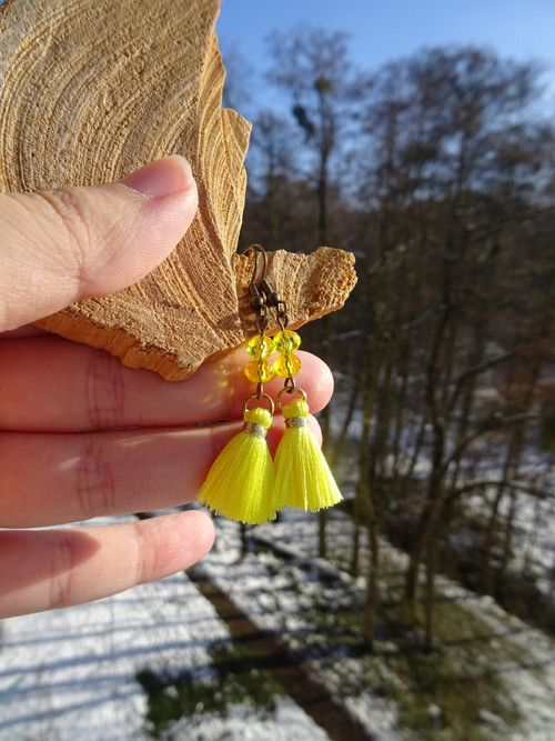 Náušnice Zářivé — foto 4