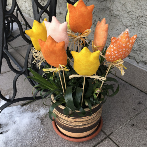 Dekorace tulipán mix — foto 3
