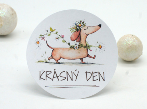 Krásný den samolepky 24 ks — foto 2