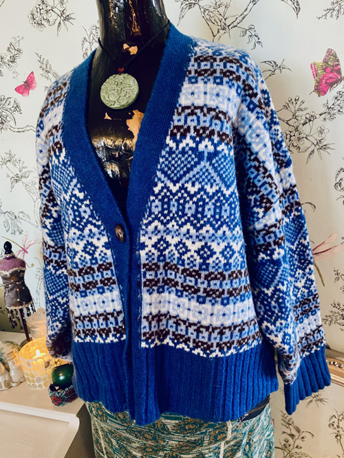 Kardigan boho vzory — foto 4