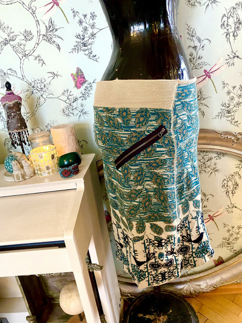 Sukně BOHO luxus v úpletu — foto 4