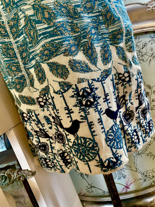 Sukně BOHO luxus v úpletu — foto 3