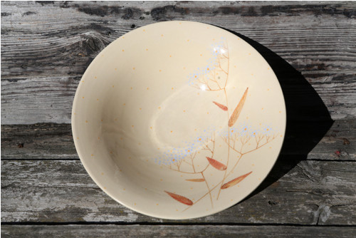 Řebříček Obecný - talíř - 24cm — foto 4