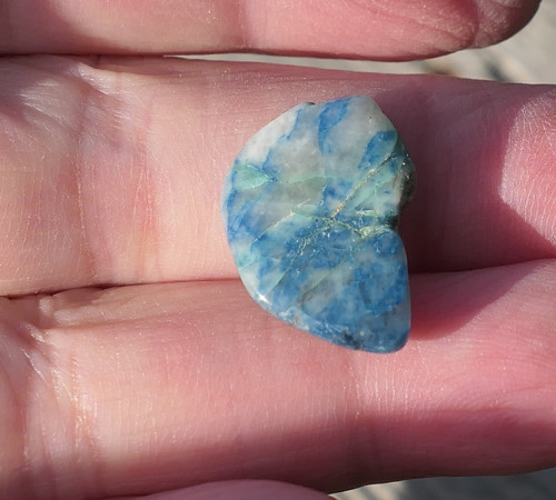 Chryzokol (18 mm) V1766 — foto 3